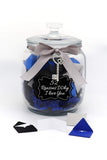 Personalized Handcrafted 52 Reasons Why I Love You Jar (Glass): Sentimental Gifts for Boyfriend or Love Gifts for Girlfriend and Cute Couple Things for Him and Her