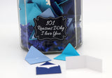 Personalized 101 Reasons Why I Love You Jar