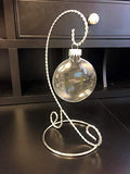 Personalized "Beautiful Memories" Memorial Glass Ornament