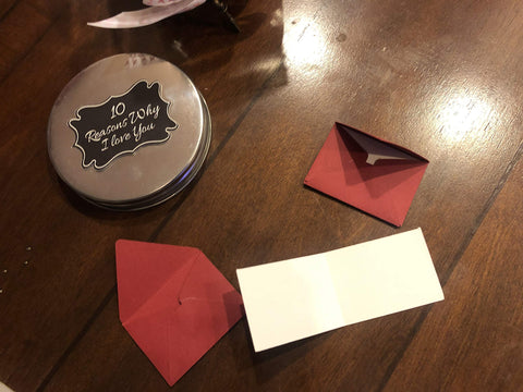 Personalized 10 Reasons Why I Love You Jar