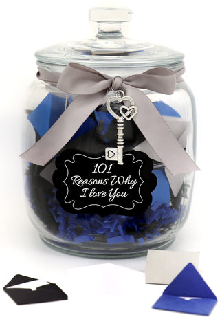 101 Reasons Why I Love You Jar of Love Notes