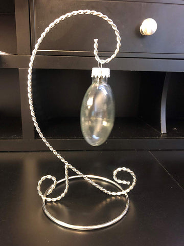 Personalized 40th Anniversary Glass Ornament