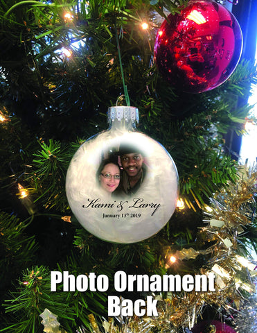 Personalized Our First Christmas as Mr. and Mrs. Ornament